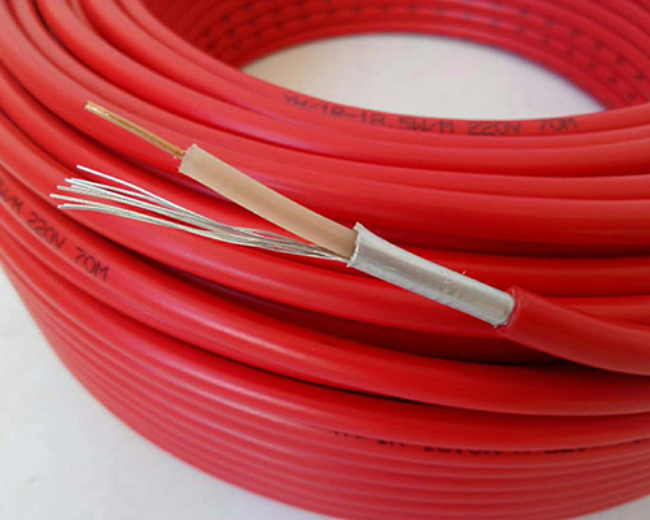 日喀則合金絲發(fā)熱電纜電采暖，TXLP單導(dǎo)發(fā)熱電纜